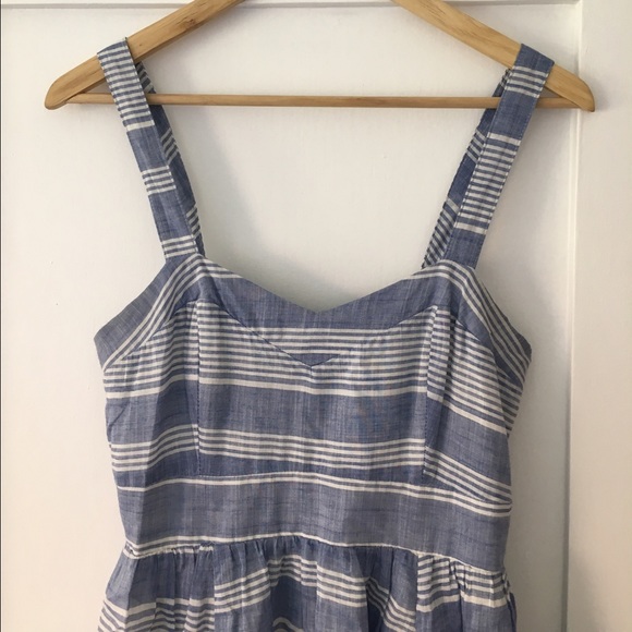 MINKPINK Blue Stripe Dress - Picture 2 of 4